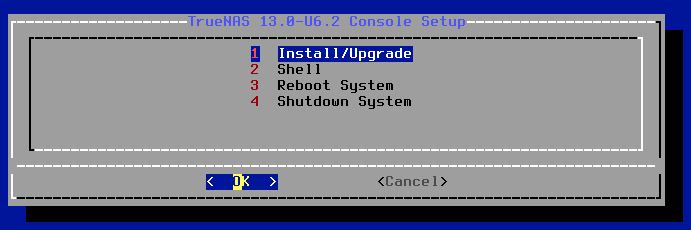 console setup