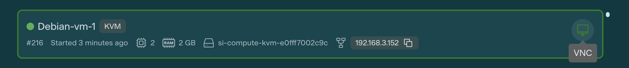 App launch console