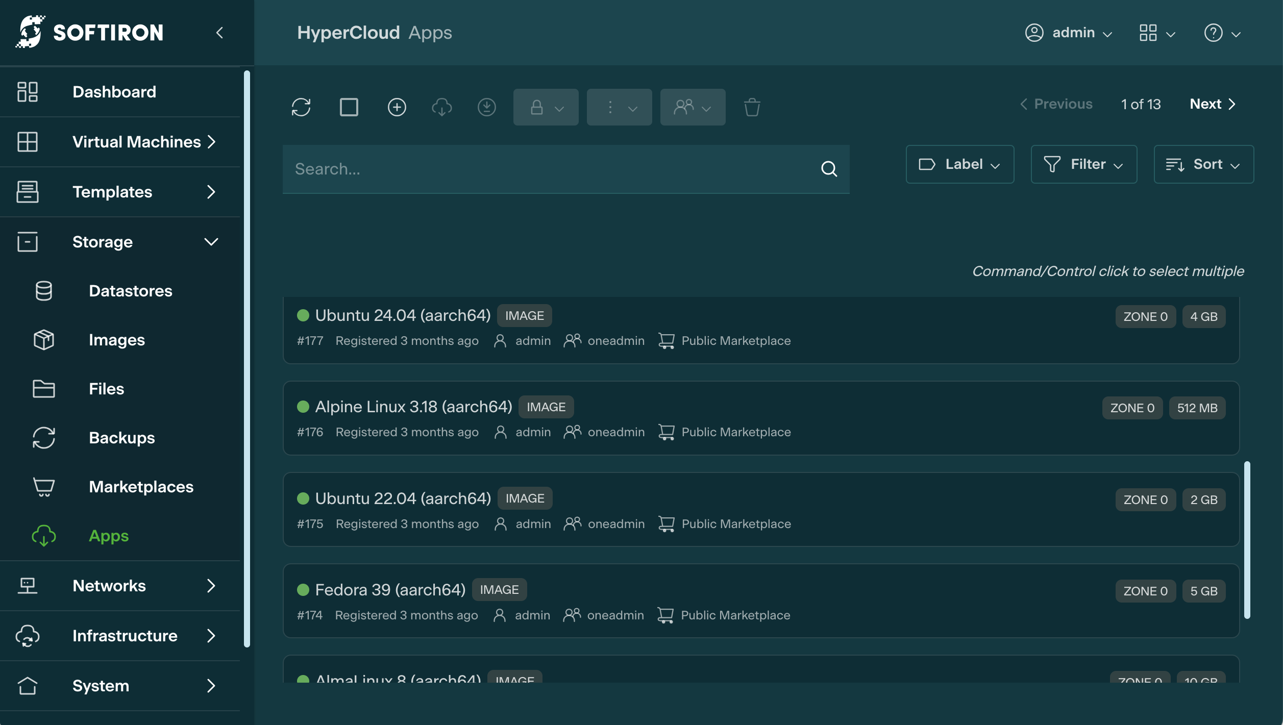 List of apps in Amplifier