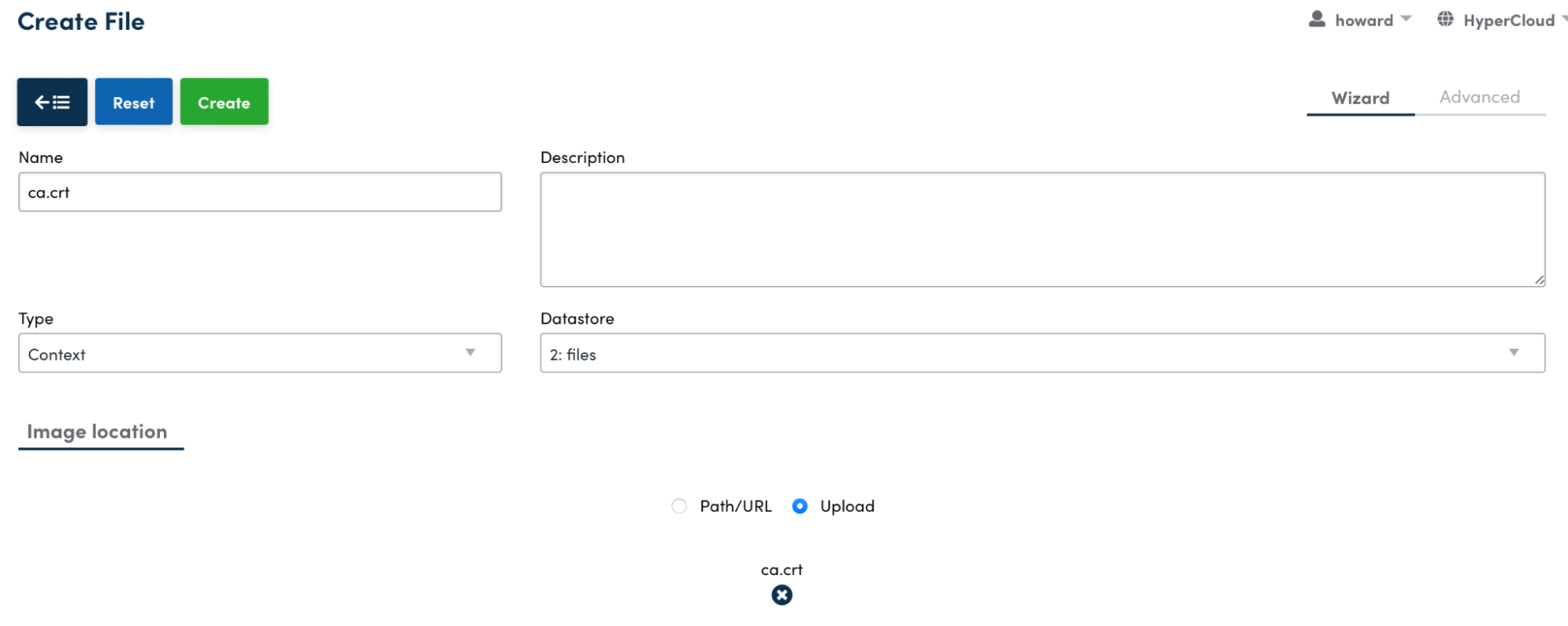 Create File