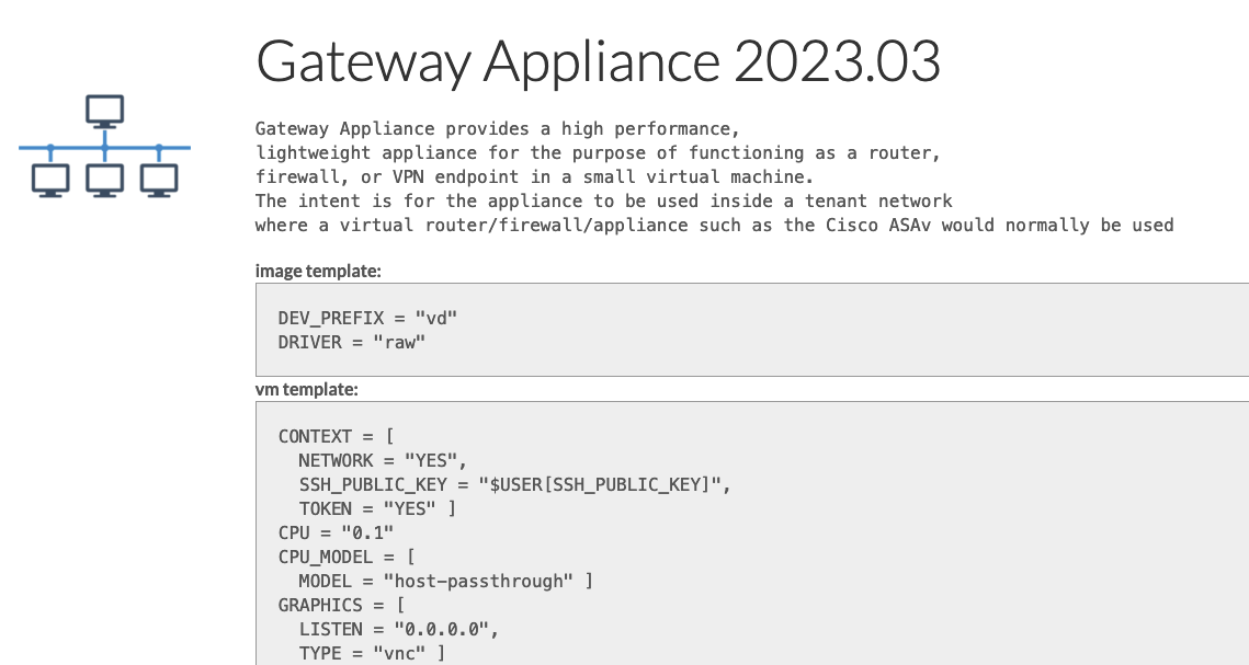 Gateway Appliance