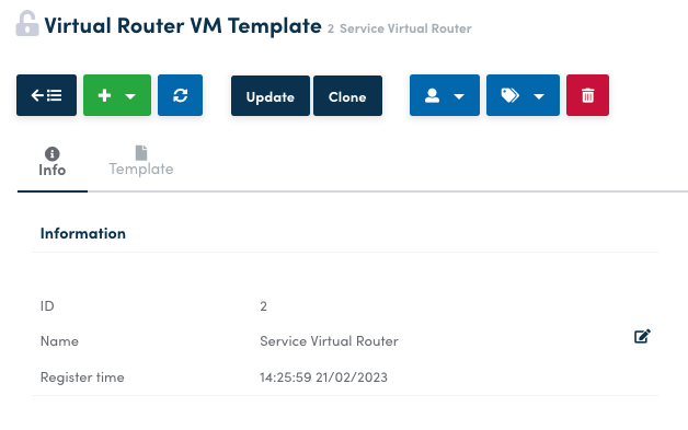 VR VM Template