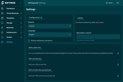 Settings Auth Pub SSH Key