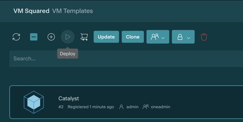 Catalyst deploy template