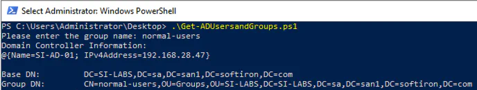 PowerShell Get AD Information