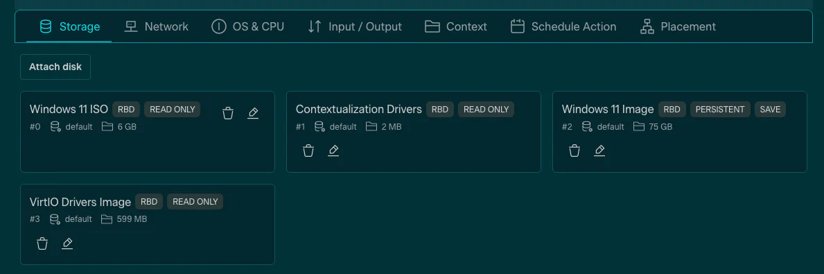 Windows Create VM Template Context Drivers