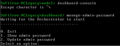 Admin Password